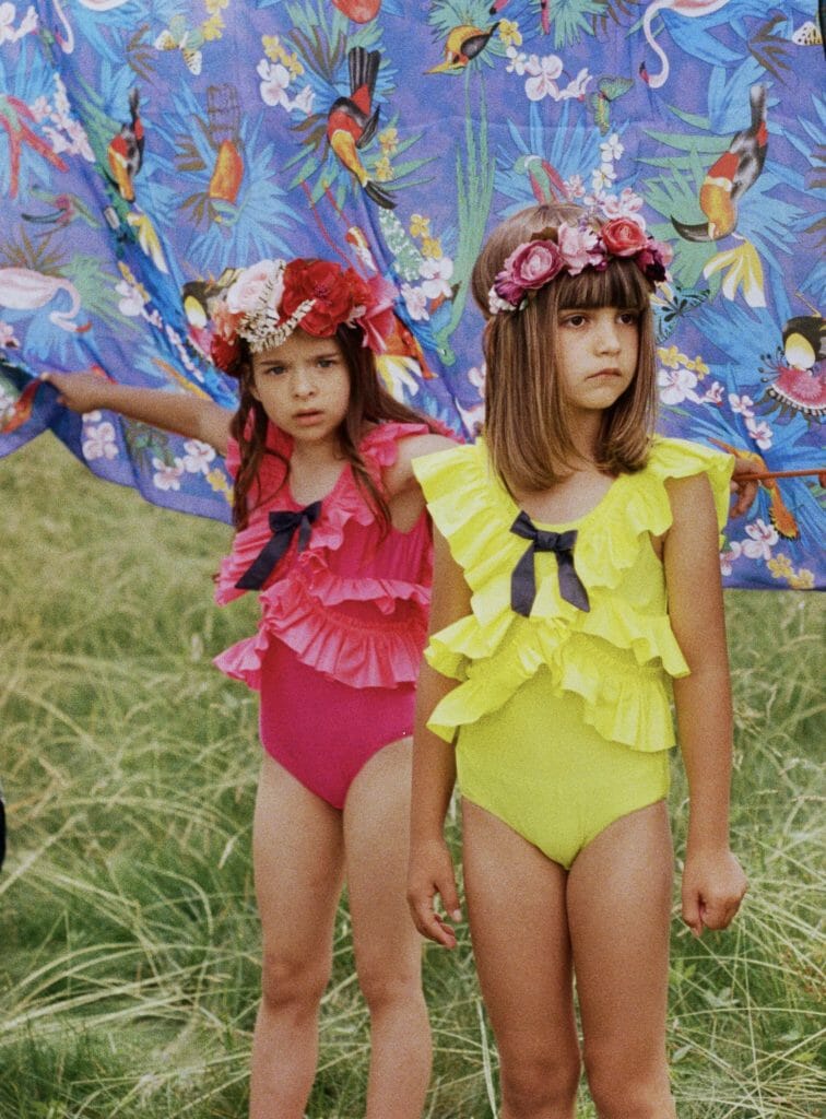 The Rendez-vous Digital kids fashion day three shows Raspberry Plum swimwear for SS 2021