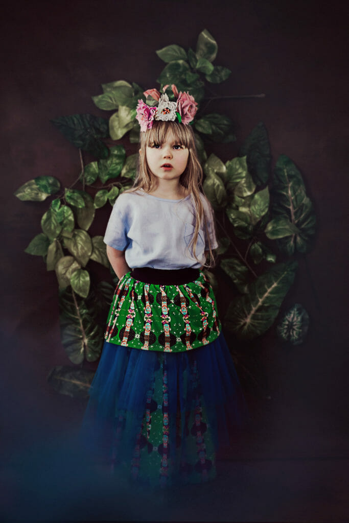 EFVVA beautiful Frida prints for Summer 2021 kids fashion