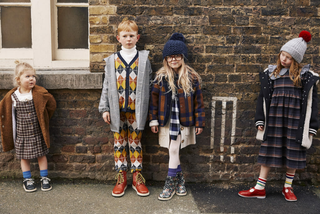 Retro school days inspired Young Soles kids footwear for AW2020