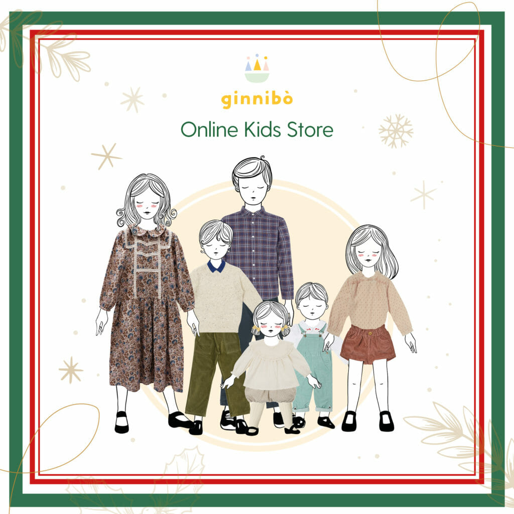 Kids fashion round up from The Rendez-vous Winter Wonderland featured Ginnibo store from Italy
