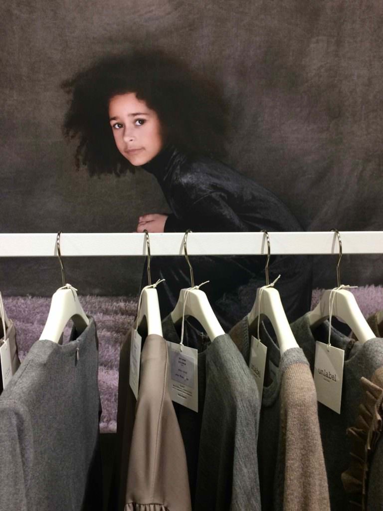 A very chic and understated collection from Unlabel at Playtime Paris for young teens fall/winter 2017