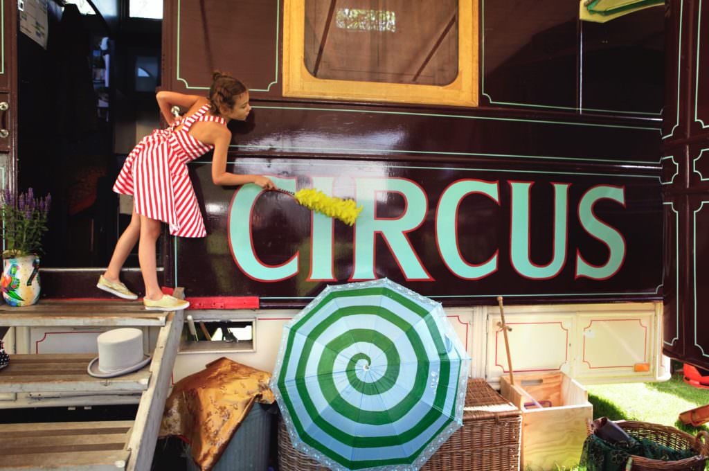 Circus kids fashion styling from Wild & Gorgeous for SS17 