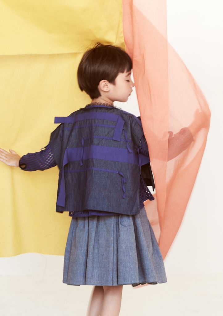 Artisanal kids fashion by Tia Cibani Kids developed from her womenswear line for spring 2017