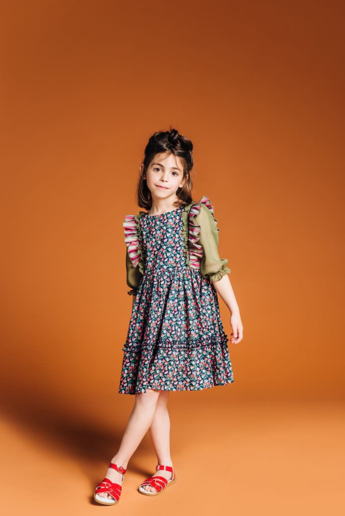 The Super Bloom titled collection of Paade Mode for kidswear SS18 to be revealed at Pitti Bimbo and Playtime Paris for trade buyers soon