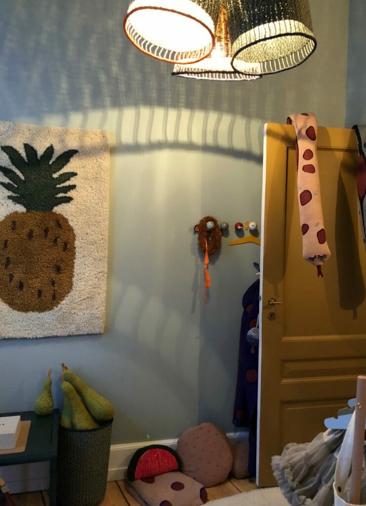 Children's bedroom by Ferm Living in their city apartment showroom in Copenhagen