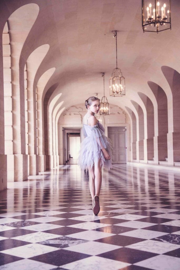 The collection of soft pastel shades layers and ruffles is classic Tutu Du Monde girls style