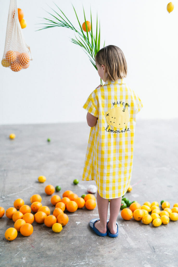 'When Life gives you Lemons' the new summer 2018 collection from Milk & Biscuits photographed by Michelle Marshall