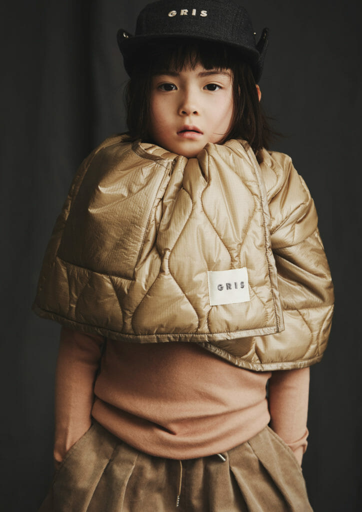 Gris has a strong fashion identity in kidswear