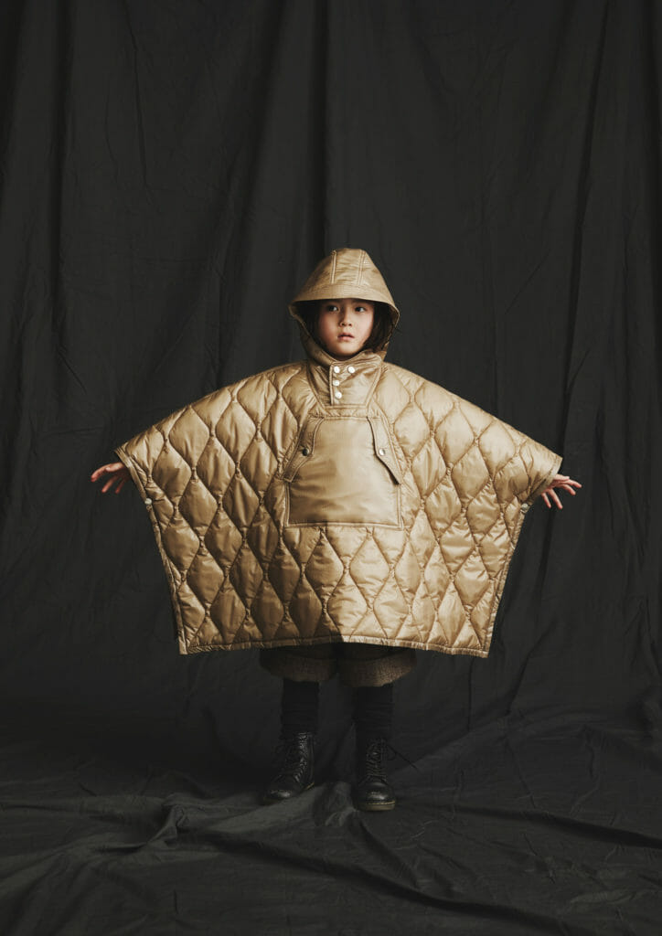 Amazing quilted poncho and cool kidswear ideas from Gris