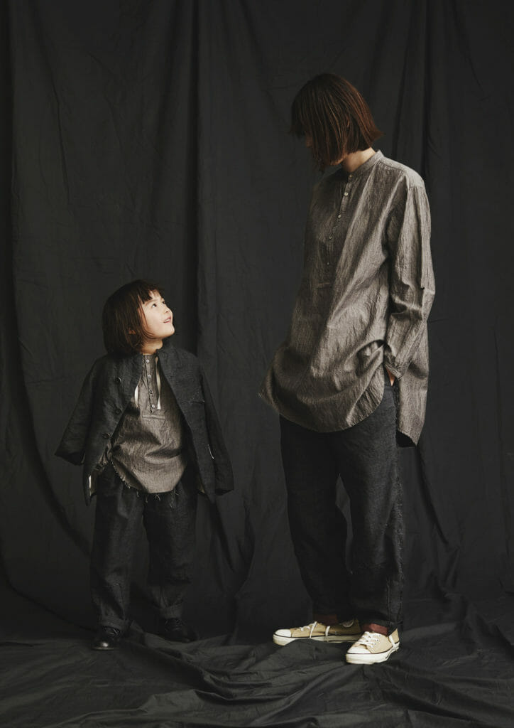 Mommy and me matches have similarities but are not exact copies at Gris from Japan FW18