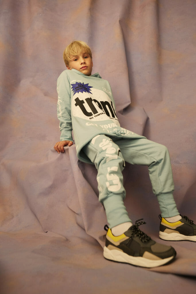Pastel tracksuit for kids fashion fall 2018 by Loud Apparel