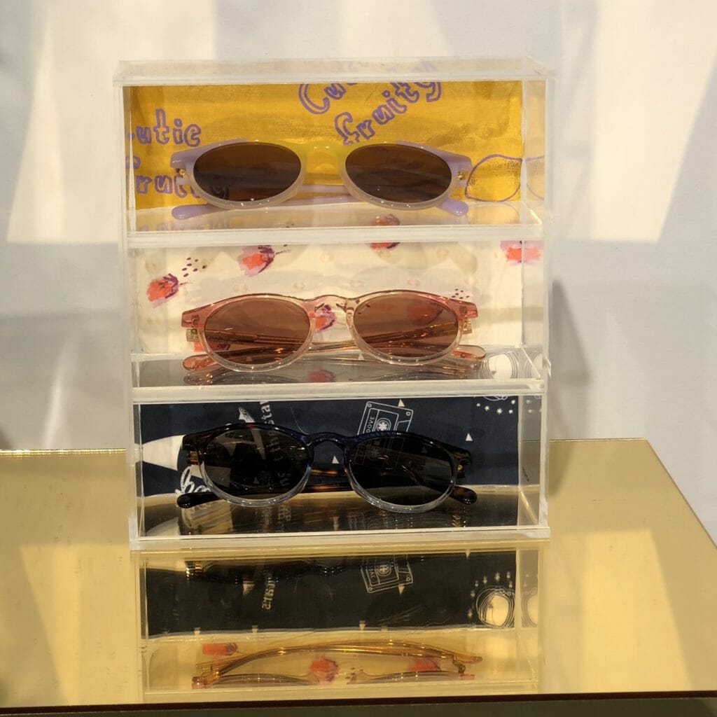 Another new collaboration is a sunglasses collection for Soft Gallery for SS19