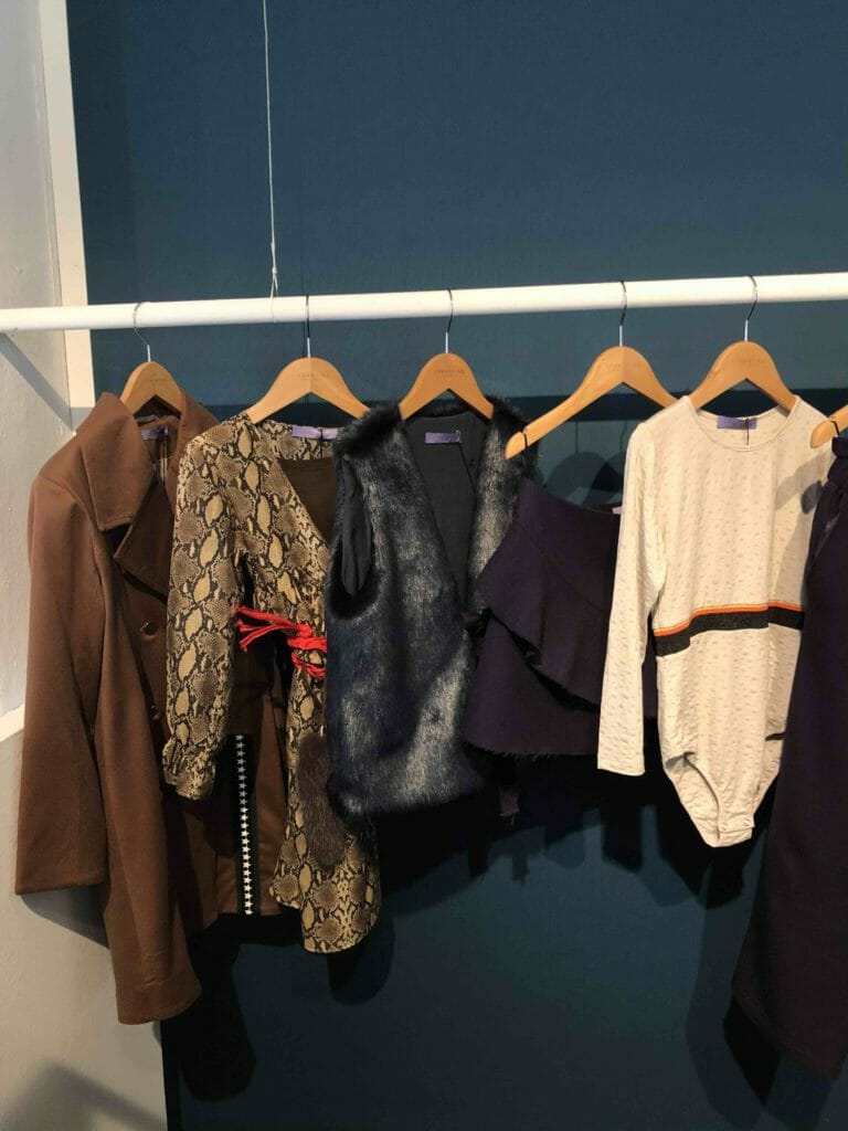 Snakeskin print is sneaking up on the ubiquitous leopard, here at Lamantine Paris for kidsfashion FW19