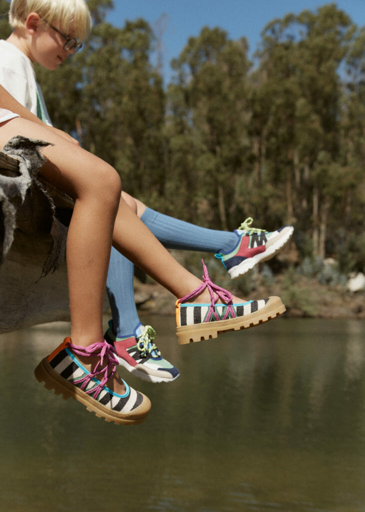 New kids footwear by Maison Mangostan features recyclable elements for spring 2020
