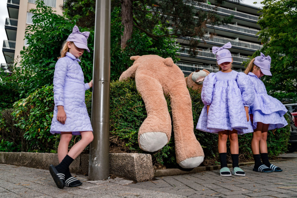 CRLNBSMNS A bear is always cute collection for FW21 kidswear