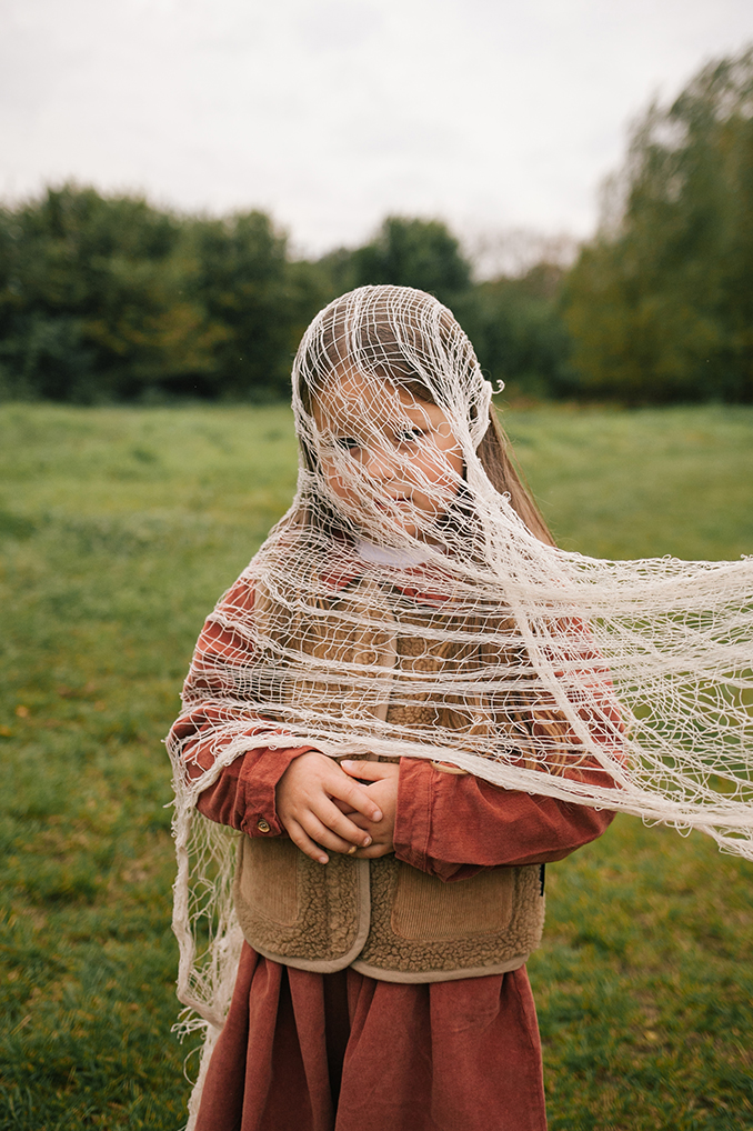 Halloween dressing in Pumpkin spice shades shot by Esther Geuskens