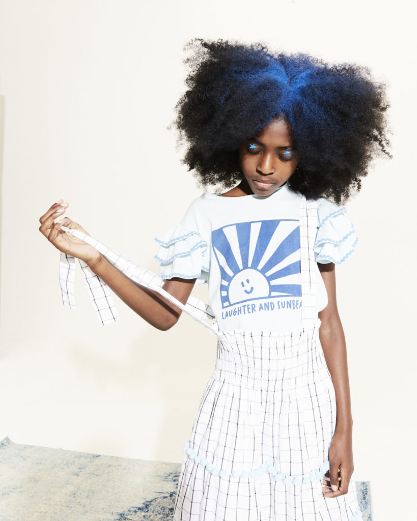 Laughter and Sunbeam print at Loud Apparel for kids fashion SS22